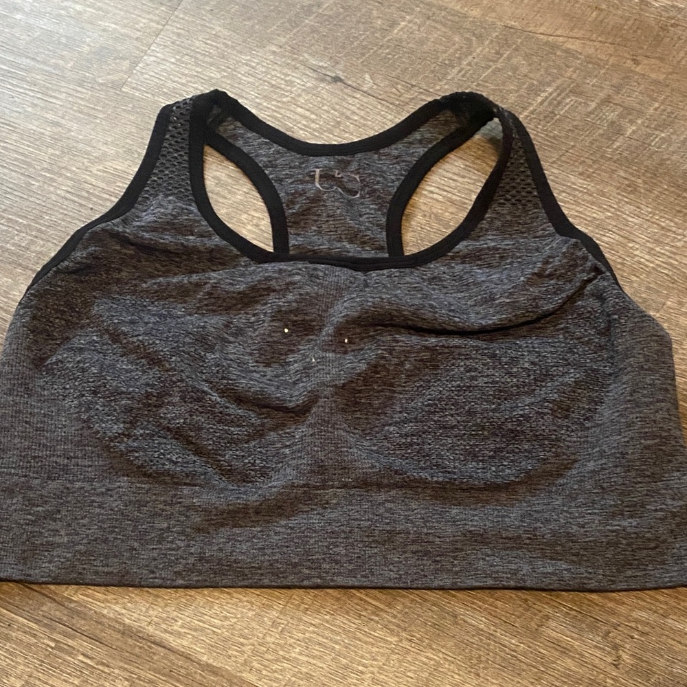 Heather Gray Sports Bra
